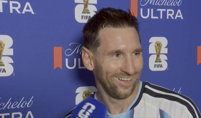 梅西谈世界杯18球之最：刚刷新纪录，他只想先喘口气